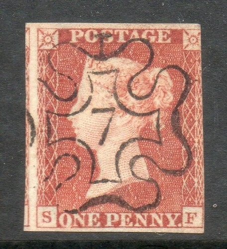 1841 red black plate sf - 1841,