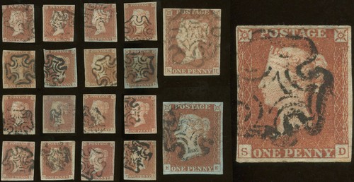 Imperf penny reds 4 - imperf.penny,